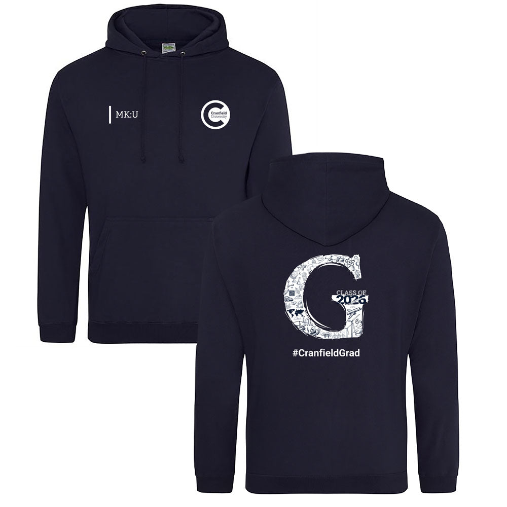 Navy MK:U & Cranfield Graduation 2026 University Hoodie