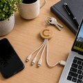Bamboo Multi Charging Cable