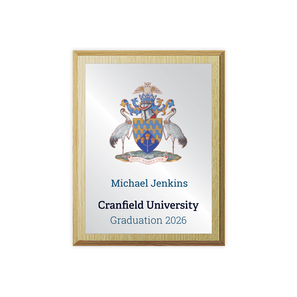 Graduation Plaque 2026 - Personalised